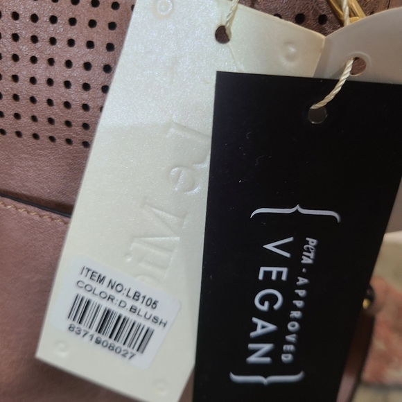 Le Miel Dark Blush Vegan Handbag - Picture 6 of 11